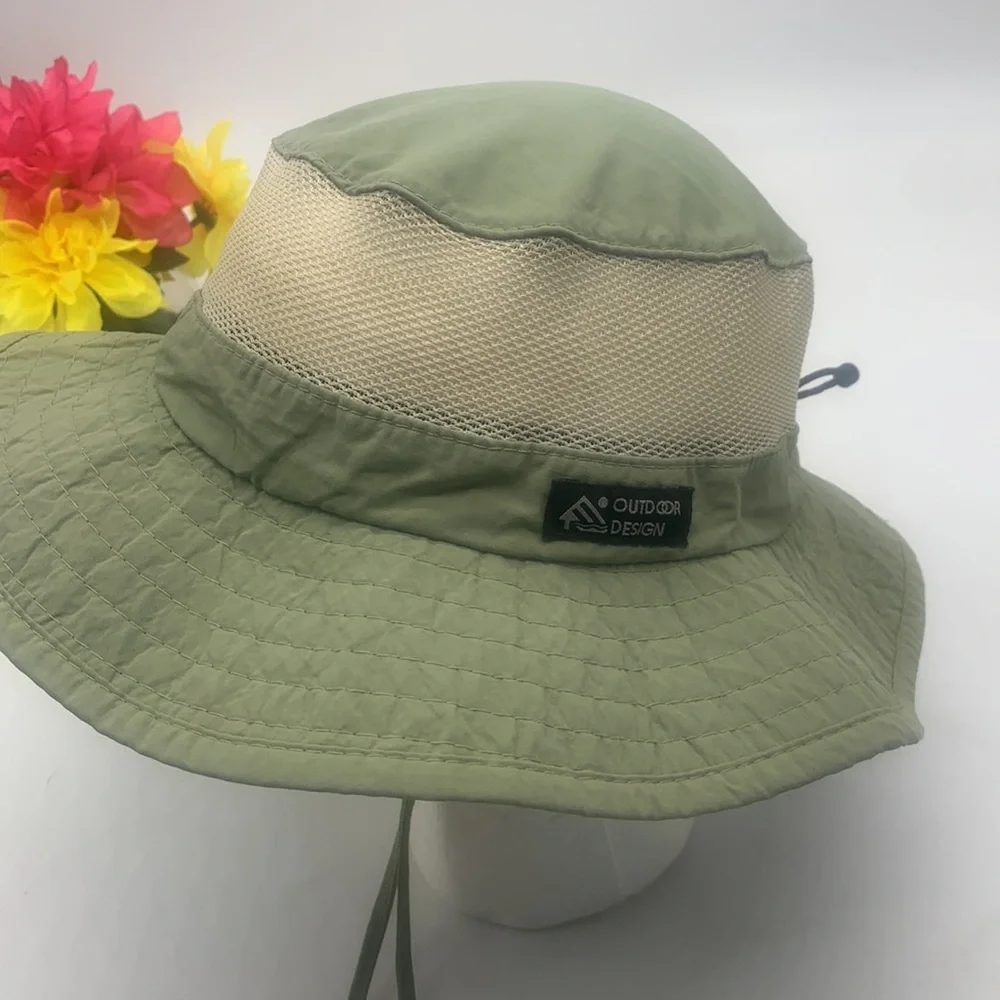Dorfman Pacific Company Green Sun Hat HT4370C - Picture 4 of 9